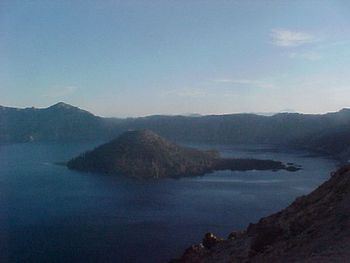 Crater Lake, Oregon. Unbelievable. You have to see it in person!
