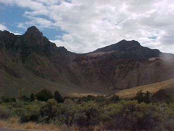 The upper Salmon Range, near Challis
