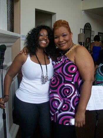 Londee and Felicia good Friday Brunch

