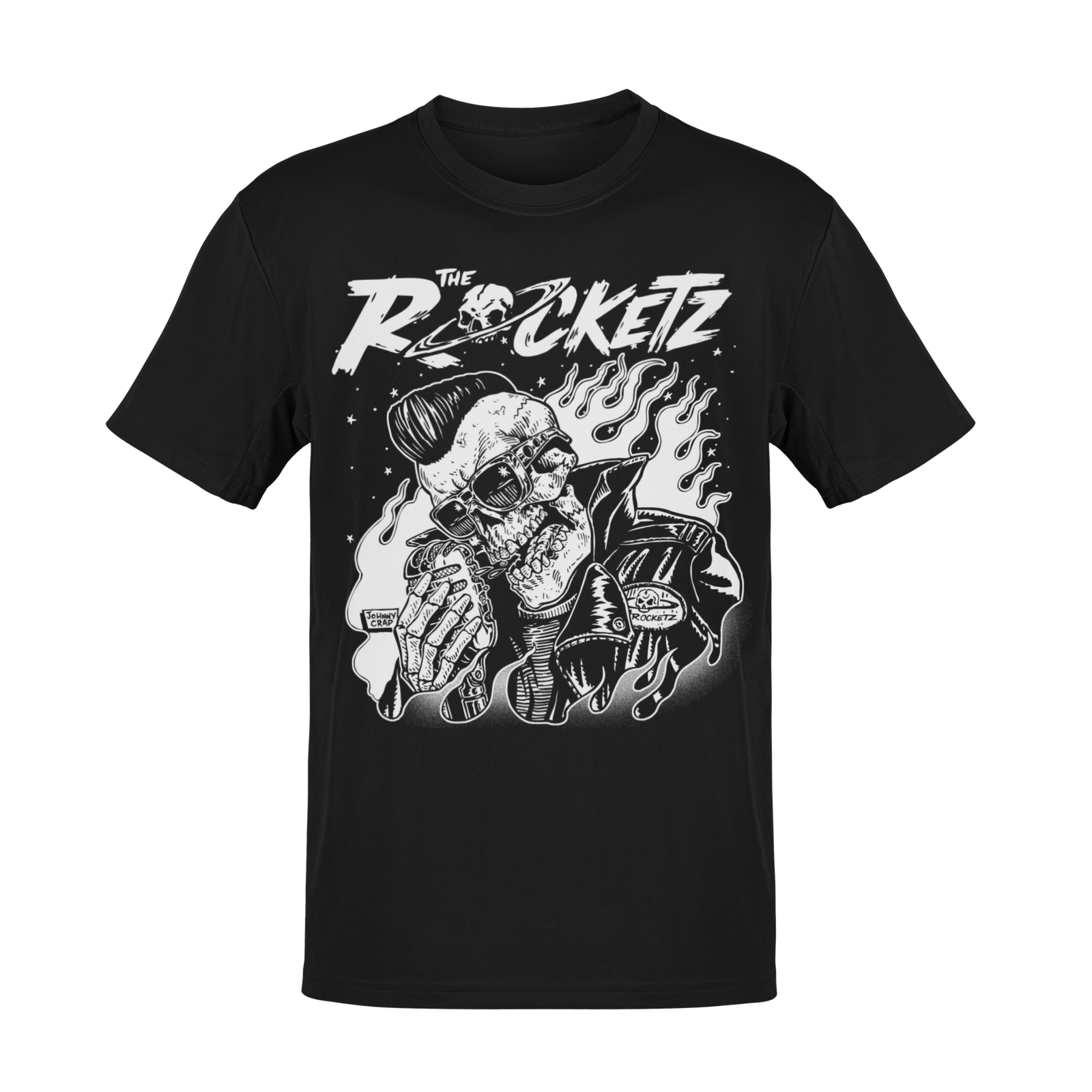 Skull Mic - T-Shirt - The Rocketz