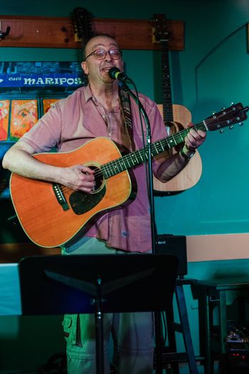 Brian Campbell "Let's Talk" launch, Mariposa Café, June 2025. Photo: Sharon Cheema
