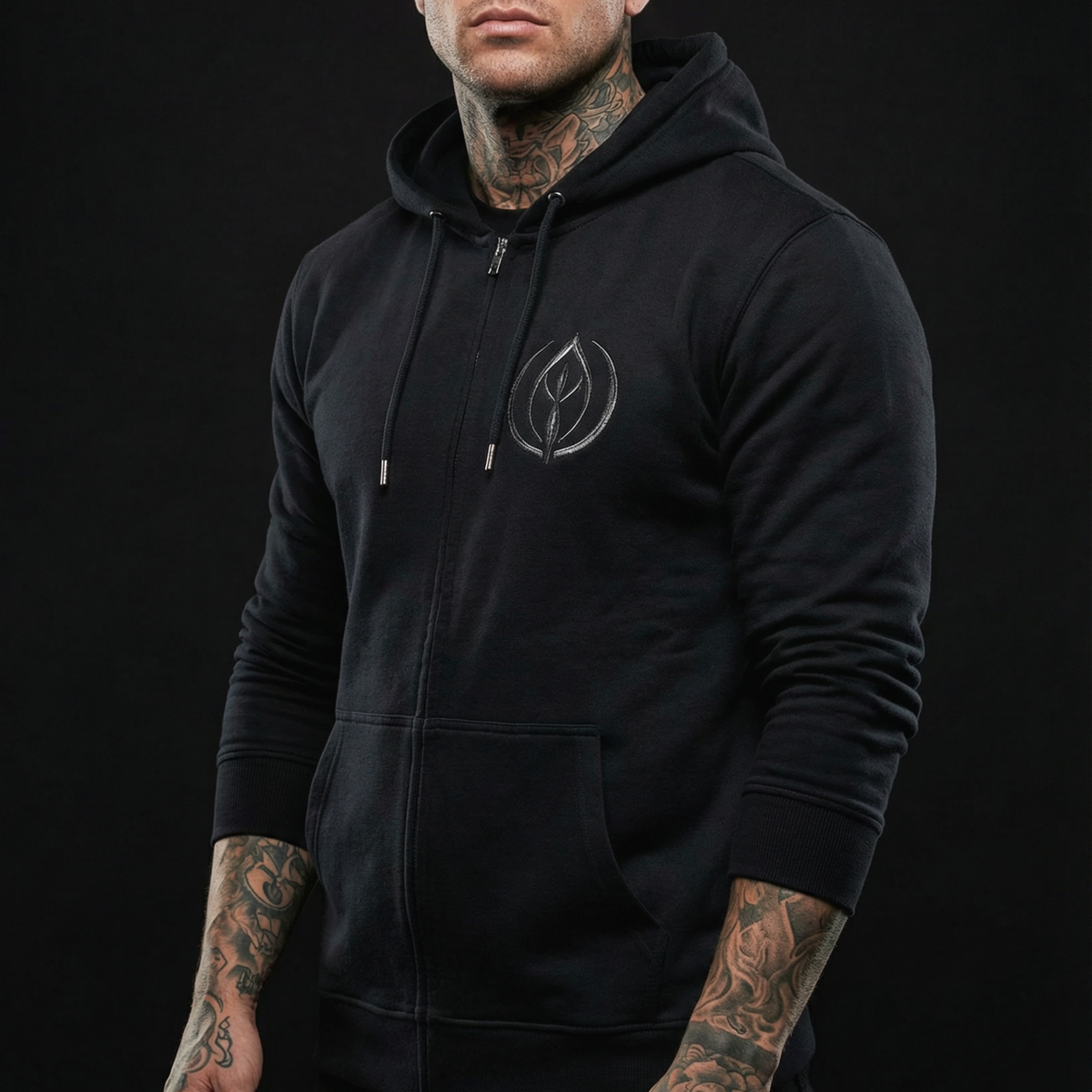 Under My Pale Skin Unisex Zip Hoodie