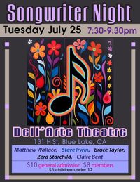Folklife Festival Songwriter in the Round Night 