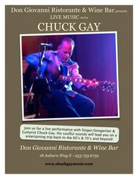 Chuck Gay @ Don Giovanni Ristorante & Wine Bar