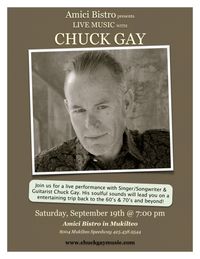 Chuck Gay @ Amici Bistro