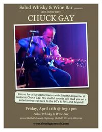 Chuck Gay @ Salud Whisky & Wine Bar