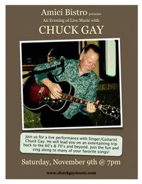 Chuck Gay @ Amici Bistro