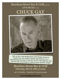Chuck Gay @ Bourbon Street Bar & Grill