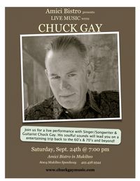 Chuck Gay @ Amici Bistro