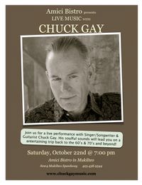 Chuck Gay @ Amici Bistro