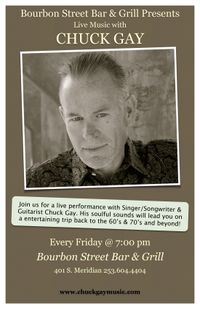 Chuck Gay @ Bourbon Street Bar @ Grill