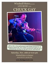 Chuck Gay @ Windmill Bistro