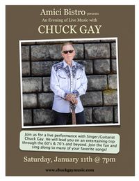 Chuck Gay @ Amici Bistro