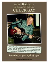 Chuck Gay @ Amici Bistro
