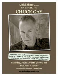 Chuck Gay @ Amici Bistro