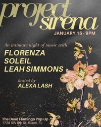 Project Sirena: An intimate night of music 