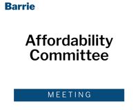 Affordability Community
