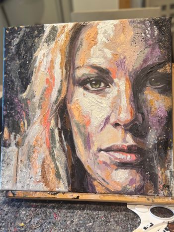 Commissioned self portrait
