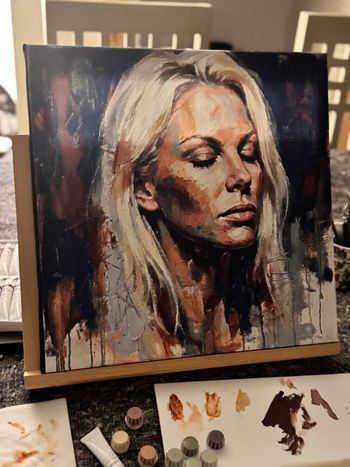 Commissioned self portrait
