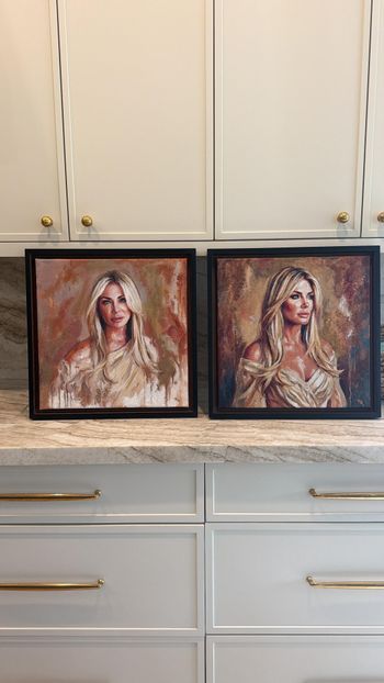 Commissioned  portraits in client's home
