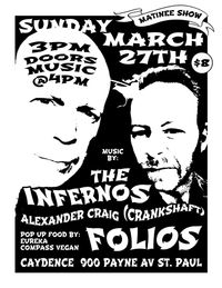 Caydence Coffee w/  The Infernos and Alexander Craig (All Ages)