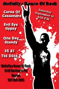 Evil Eye Gypsy, Curse Of Cassandra & One Day Steady At McGuffys