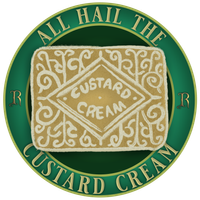 Custard Cream Sticker
