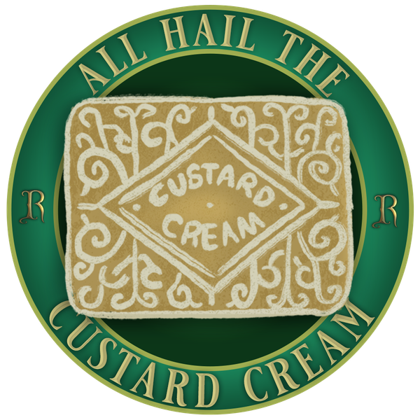 Custard Cream Sticker