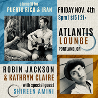 Hold Us Well: Concert @Portland, OR w/ Robin Jackson & Kathryn Claire