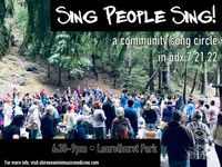 Sing People Sing! a community song circle in pdx
