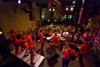 Yogoman (8 piece band) @ Wild Buffalo, Bellingham, WA. Photo by Jeff Emtman
