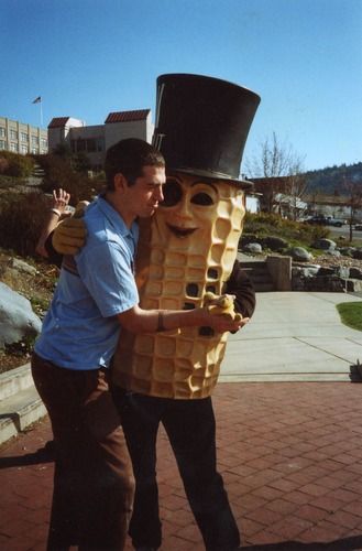 Yogoman & Mr. Peanut
