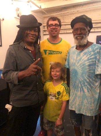 Winston “Flames” Jarrett, Yogoman, Buck and Winston “Burning Spear” Rodney.
