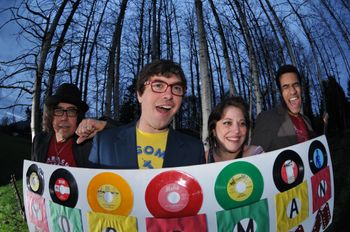 Michael Rain, Yogoman, Bongo Jac & Miles "Smiles" Harris
