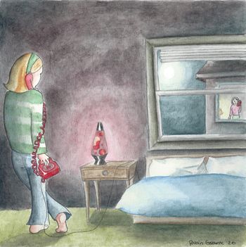 Art for call-in show
