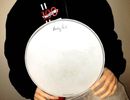 Buddy Rich Band Performance played drum heads 