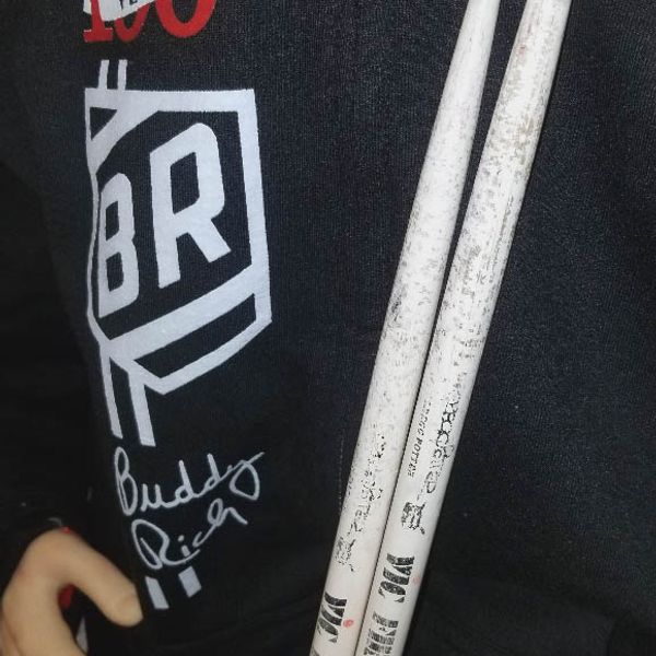 Buddy Rich Band Performance played drum sticks