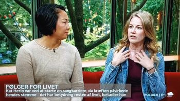 Kat Herlo interview Go' Aften Danmark
