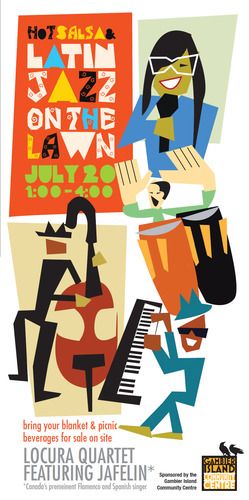 Gambier Island Latin Jazz on the Lawn
