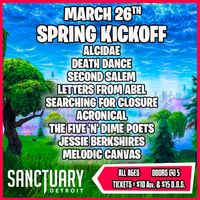 The Five 'N' Dime Poets at The Spring Kickoff!!