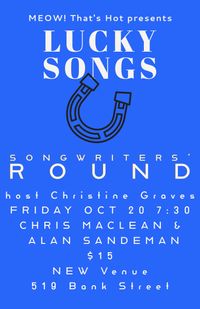 Lucky Songs with Christine Graves, Alan Sandeman & Chris MacLean