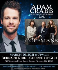 Bernard Ridge COG “Something Good Tour”  Adam Crabb & Coffmans