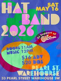HAT BAND 2026: Presented by Girl's Rock! DC
