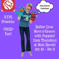 Esther Crow at Mott Haven NYPL, Bronx