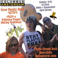 Crow Family Band Plus Pollinator Puppet-Making!