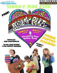 Pride Puppet Party with Strawbitty Yops!