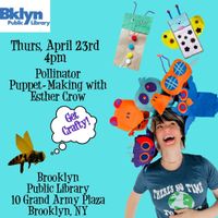 Pollinator Puppet Making Class!