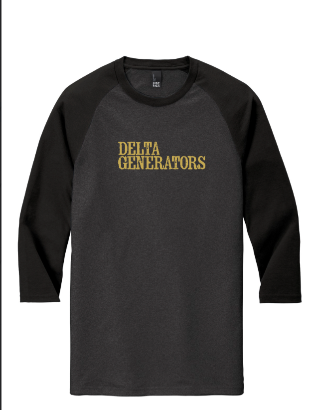 Baseball 3/4 length Sleeve "ON & ON" T-Shirt
