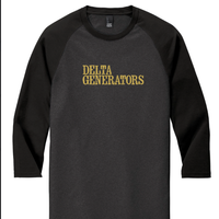 Baseball 3/4 length Sleeve "ON & ON" T-Shirt