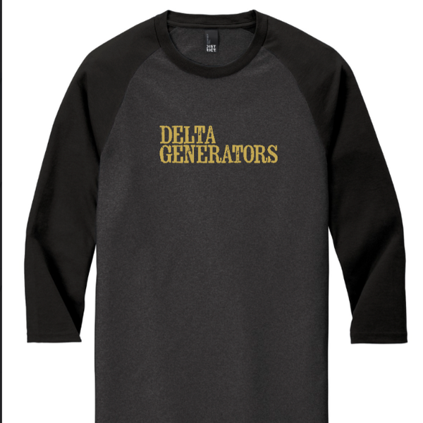 Baseball 3/4 length Sleeve "ON & ON" T-Shirt